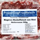 Mageres Muskelfleisch vom Rind - 500 g
