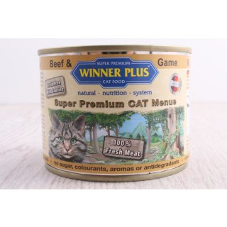 Winner Plus Cat Rind & Wild Dose 195 g