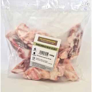 Rinderbrustbein (gesägt) - 1 kg  (entspricht Kalbsknorpel)