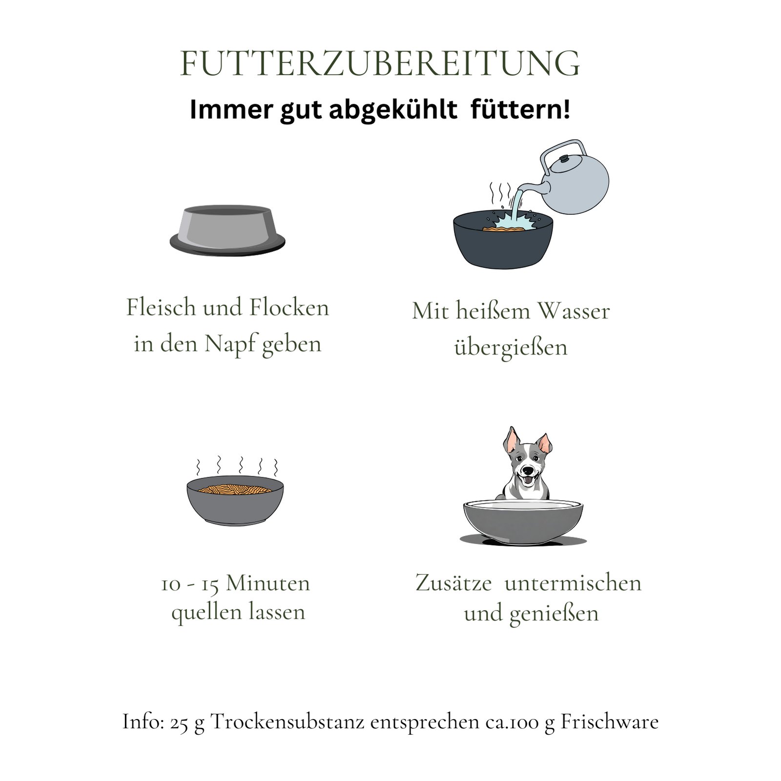 Blättermagen - 500g - Trockengemüse und Trockenfleisch zum ...