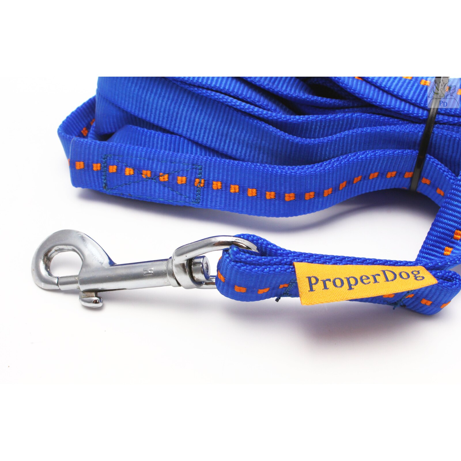 Schleppleine - 10 Meter - mit Griff - royalblau - Trockengemse und T,  12,00