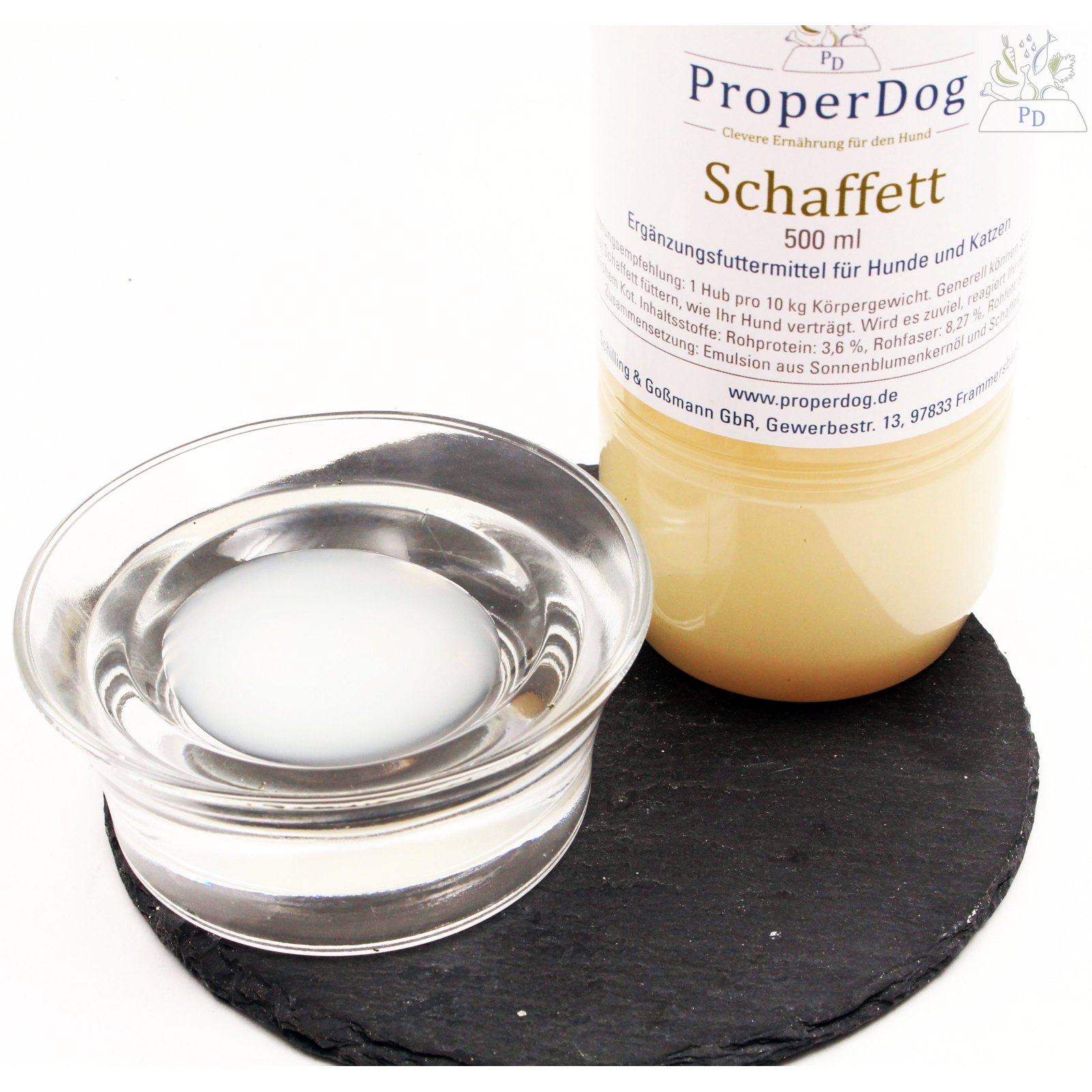 Schaffett 500 ml Trockengemüse und Trockenfleisch zum Barfen, 9,00