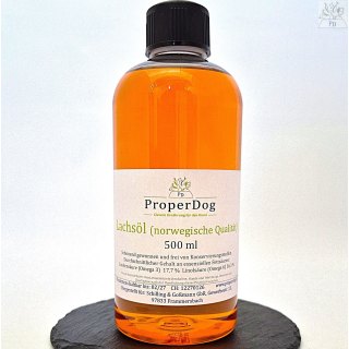 Lachsöl (norwegische Qualität) 500 ml