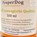 Lachsöl (norwegische Qualität) 500 ml