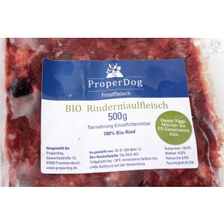 PD® Bio-Rindermaulfleisch - 500 g