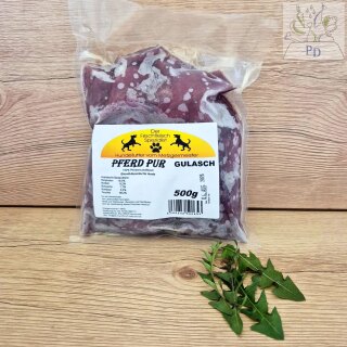 Metzgermeister Pferdegulasch - 500 g (100 % deutsche Ware)