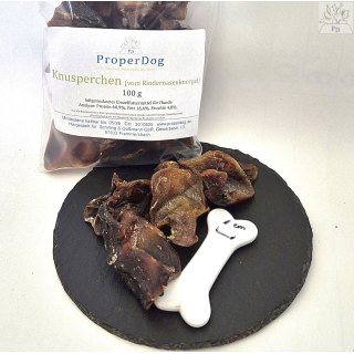 Knusperchen (vom Rindernasenknorpel) 100 g