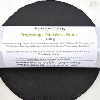 Properdogs FeinWurst Huhn 400 g