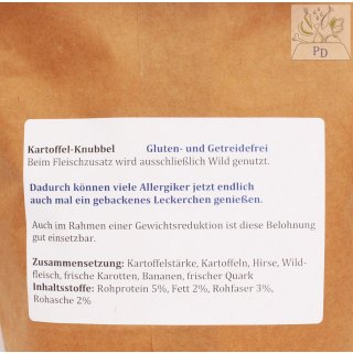 Kartoffel-Knubbel  -  deutsche Ware